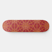 Skateboard Golden Festive Starry (Horz)