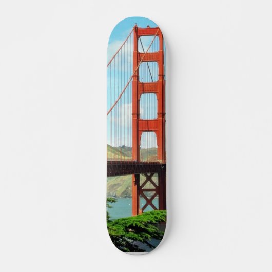 Skateboard Golden gate bridge à San Francisco (Devant)