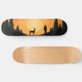 Skateboard Golden Moonlight Serenity (Horz)