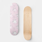 Skateboard Golden Stars Motif 1 (Recto)