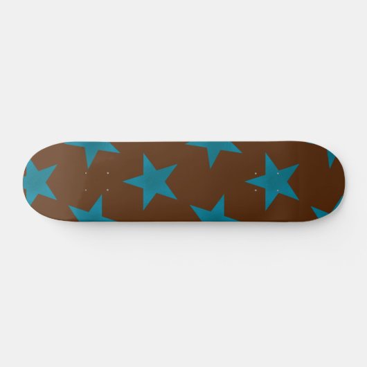 Skateboard Golden Stars Pattern 16 (Horz)