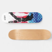 Skateboard *~* Golf Militaire Golf Rouge Blanc Bleu Drapeau (Horz)