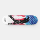 Skateboard *~* Golf Militaire Golf Rouge Blanc Bleu Drapeau (Horz)