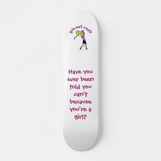 Skateboard Golfeur de la femme légère (Devant)