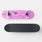 Skateboard GORGEOUS Beagle chien Art avec Empreintes de patte (Horz)
