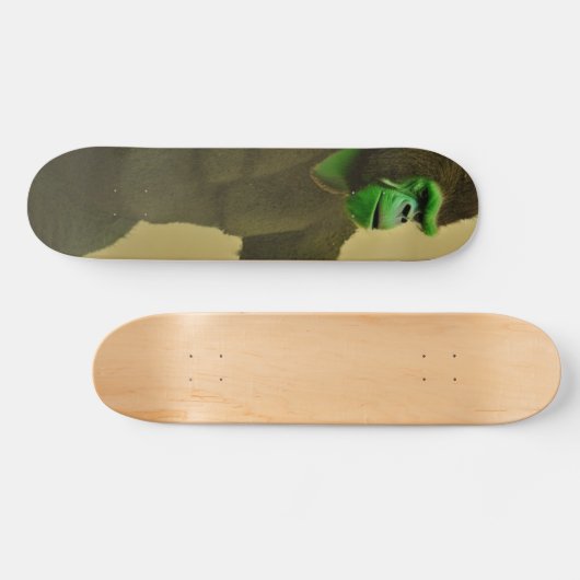 Skateboard Gorilla verte (Horz)