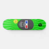 Skateboard gorille 3D (Horz)
