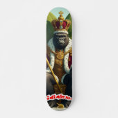 Skateboard Gorille du roi inimitable (Devant)