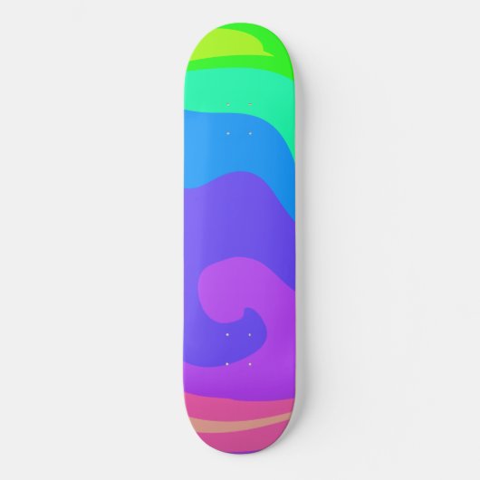 Skateboard Gotado coloré (Recto)