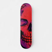 Skateboard Goth Death Skull Skeleton Custom (Devant)