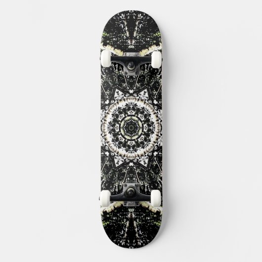 Skateboard Gothique Kaléidoscope (Recto)