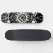 Skateboard Gothique Kaléidoscope (Horz)
