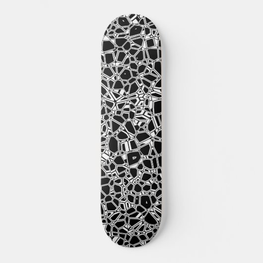 Skateboard Gothique noir (Recto)