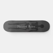 Skateboard gothique personnalisé (Horz)