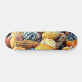 Skateboard Gourdes Colorées de Près (Horz)
