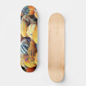 Skateboard Gourdes Colorées de Près (Recto)