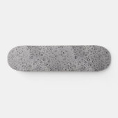 Skateboard gouttelettes d'eau gris (Horz)
