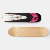 Skateboard Gracias - Lick White Dog (Horz)