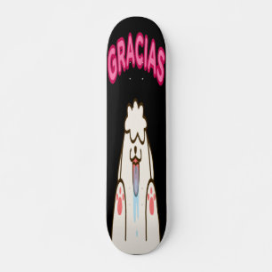 Skateboard Gracias - Lick White Dog