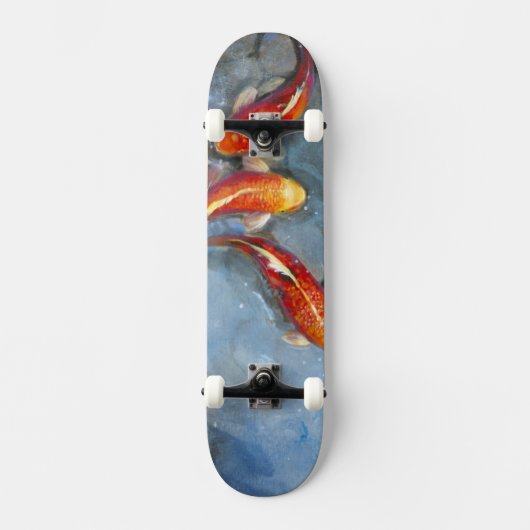 Skateboard Gracieux Koi II (Recto)