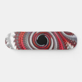 Skateboard Gradient noir abstrait (Horz)
