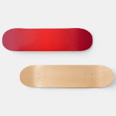 Skateboard Gradient rouge nucléaire - blanc de modèle de (Horz)