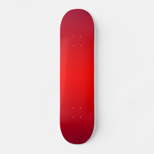 Skateboard Gradient rouge nucléaire - blanc de modèle de (Recto)