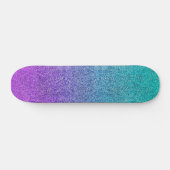 Skateboard Gradient tropical de parties scintillantes de (Horz)