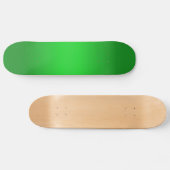 Skateboard Gradient vert clair - modèle B de verts verts (Horz)