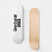 Skateboard Graduation personnalisable 2023 Trending Cool (Recto)