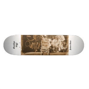 Skateboard Graffiti à Brooklyn NYC