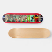 Skateboard Graffiti Art, Skate (Horz)