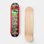 Skateboard Graffiti Art, Skate (Recto)
