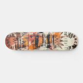 Skateboard Graffiti audacieux inspiré par l'art en couche Abs (Horz)