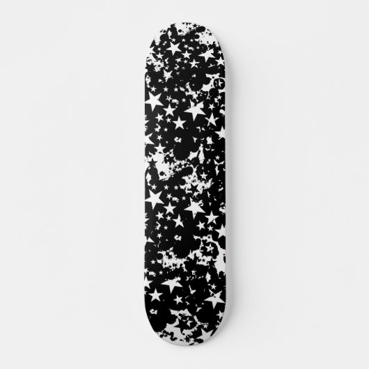 Skateboard Graffiti B&W Star (Devant)