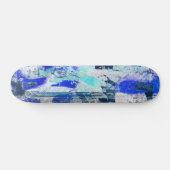 Skateboard Graffiti Blue Skate (Horz)