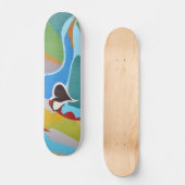 Skateboard Graffiti coloré Heart Art (Recto)