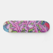 Skateboard graffiti de bande dessinée (Horz)