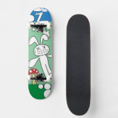 Skateboard Graffiti de lapin (Recto)