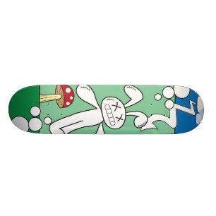 Skateboard Graffiti de lapin