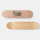 Skateboard Graffiti de musique colorée (Horz)