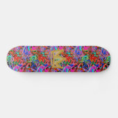 Skateboard Graffiti de rue avec couronne (Horz)