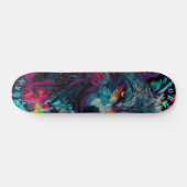 Skateboard Graffiti de rue Loup Féroce – Édition Limitée (Horz)
