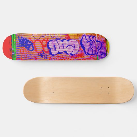 Skateboard 'Graffiti Gates Electriques' (Horz)