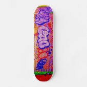 Skateboard 'Graffiti Gates Electriques' (Recto)