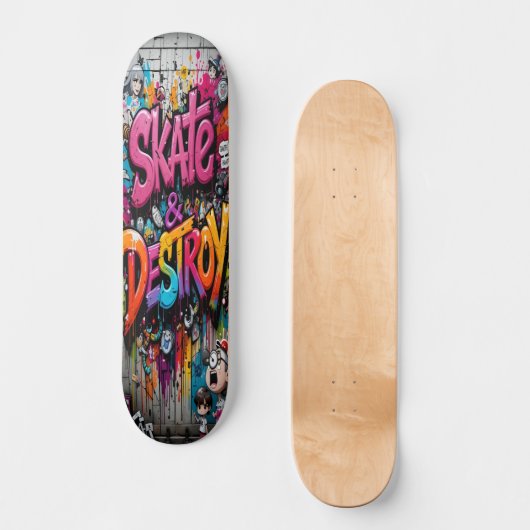 Skateboard Graffiti Grind Deck Edition 3 (Recto)