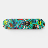 Skateboard Graffiti illustration Skate (Horz)