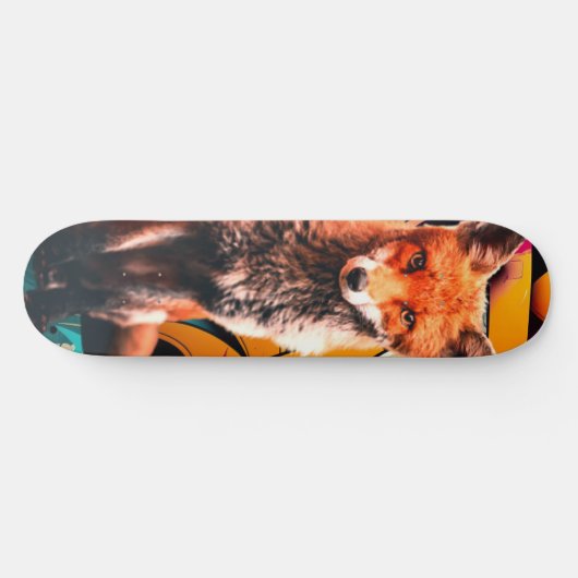 Skateboard Graffiti Lady FOX (Horz)
