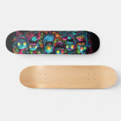 Skateboard Graffiti monstres designs (Horz)