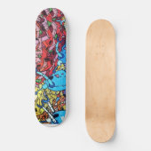 Skateboard Graffiti murale peinture murale (Recto)
